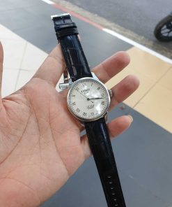 Dây da màu đen khâu máy đồng hồ Tissot Le Locle Powermatic T006.407.16.033.00