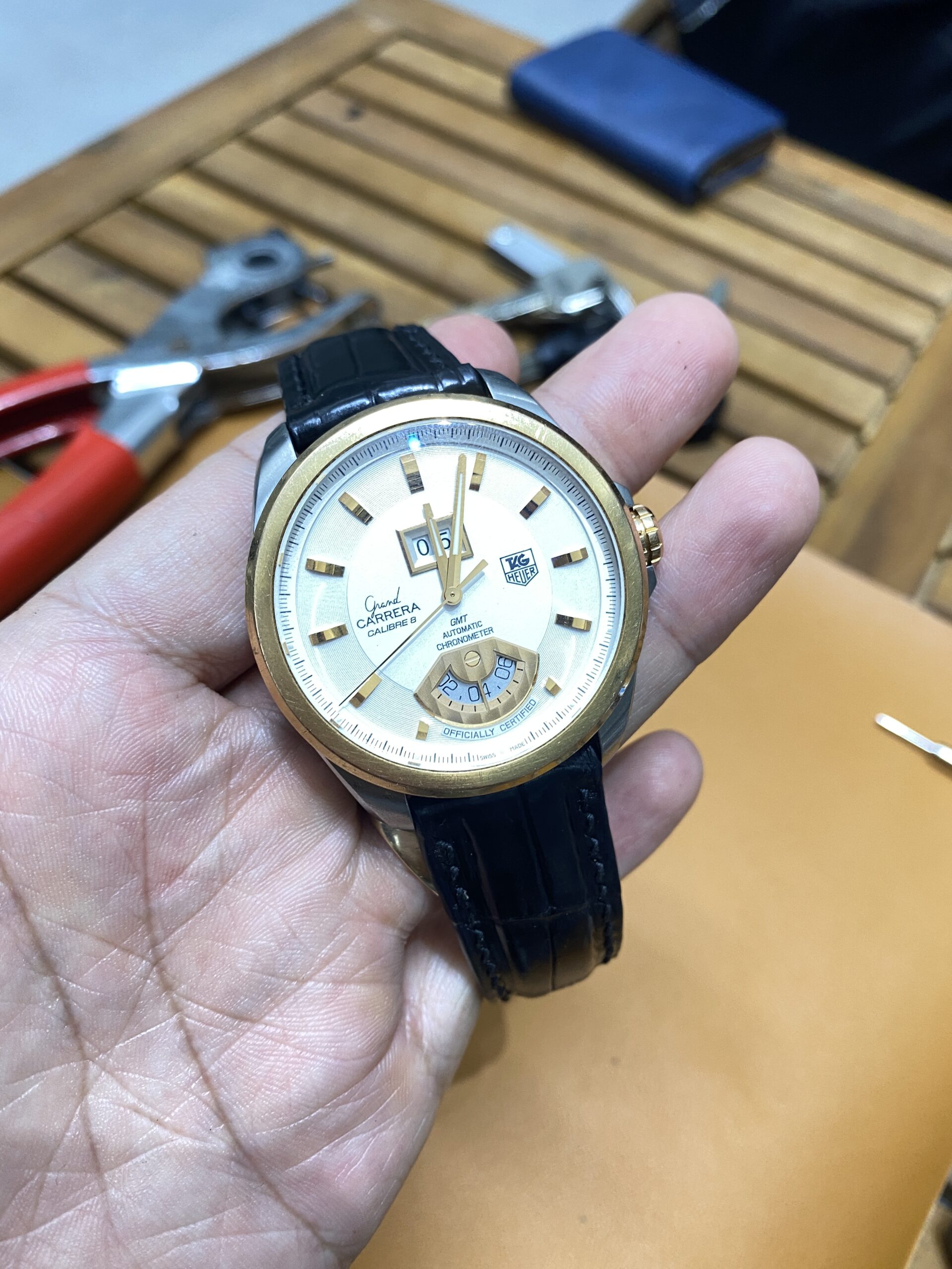 Tag Heuer Grand Carrera WAV5152.FC6231 Calibre 8 size 22-18