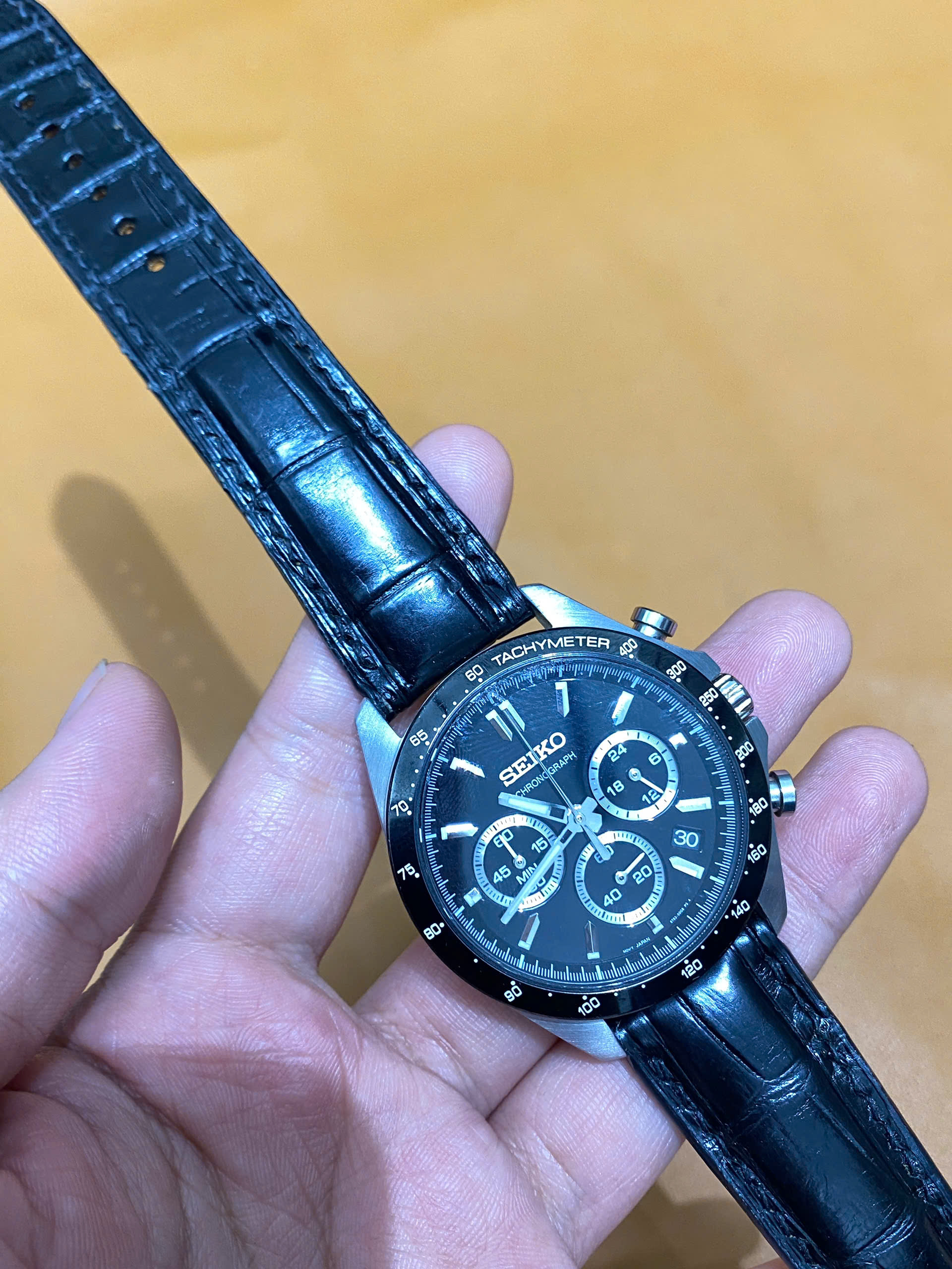 Seiko Spirit Chronograph SBTR021 size 20-18 (4)