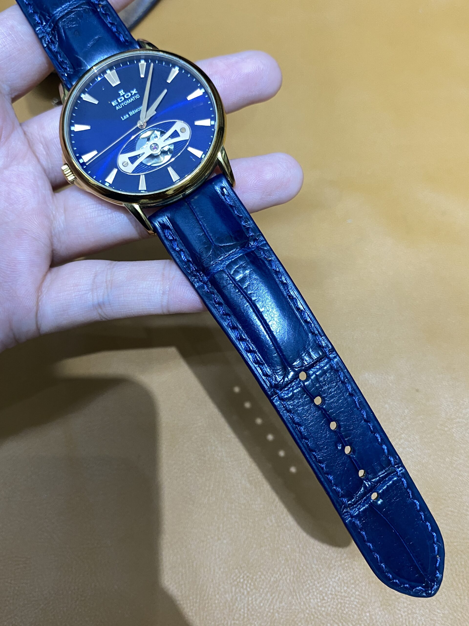 Edox Les Bémonts Open Vision Blue 85021 37R BUIR size 22-20 (3)