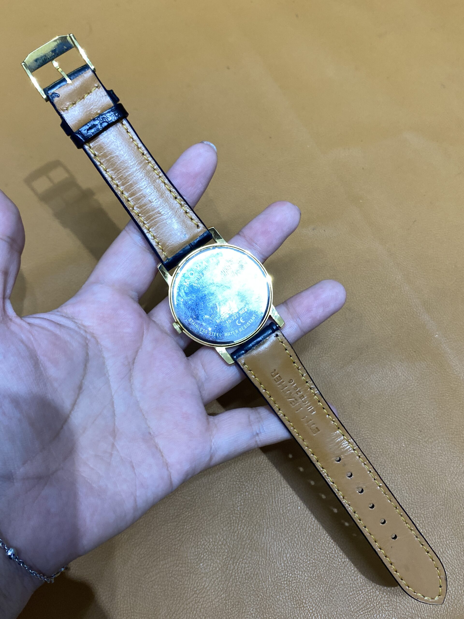 Movado Museum Black size 20-18